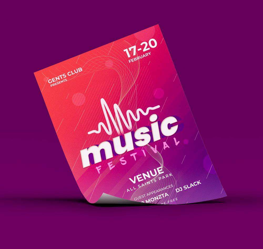 I can make trendy and eye catching Flyer Design in less amount and time. 