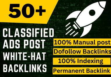 50 Ads Posting Backlink In USA, Canada, UK, Australia, Or Any sites