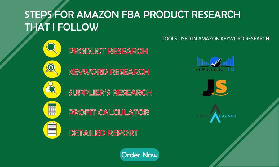 I will do amazon fulfilment by amazon product research for private label