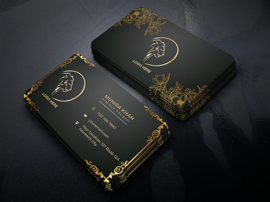 I will design outstanding minimalist business cards with custom qr codes
