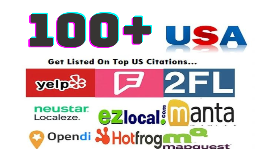 I will do Top 100 USA local SEO citations, business listings