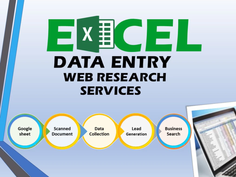 I will do data entry , typing work, copy paste and be your virtual assistant