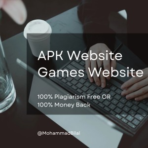 I Will Write 1000+ Words On Apk Website Or Games Website 