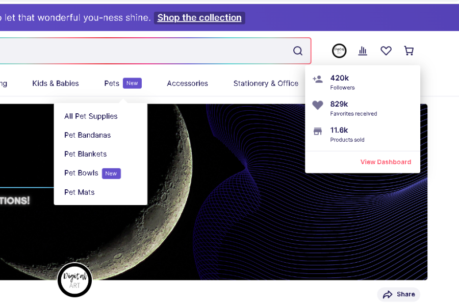 I will drive organic traffic to your Redbubble store ∣ Approximate traffic: 400-600k