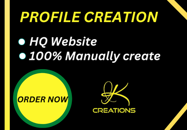 I will build 200 social profile creation backlink social media profile setup