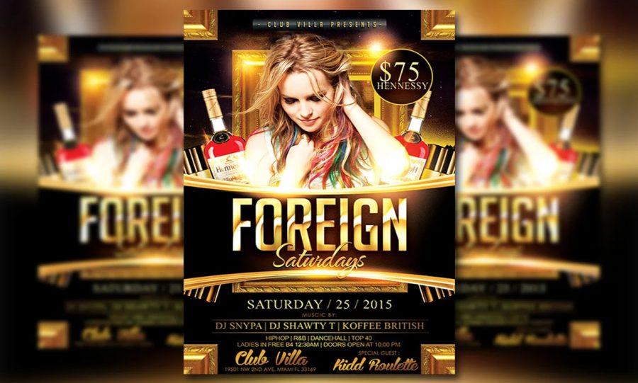 I will design custom catchy fashion beauty or business church flyer poster designs