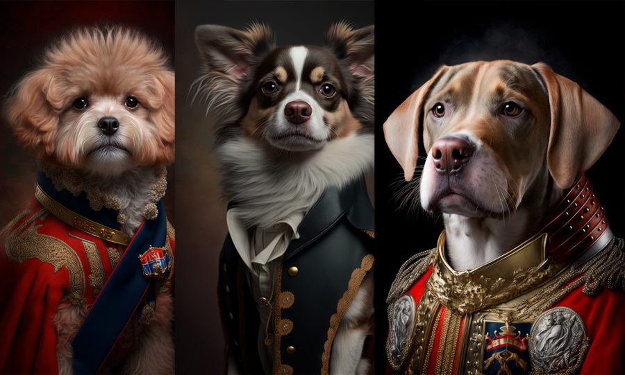 I will turn your pet into a renaissance masterpiece unique portrait