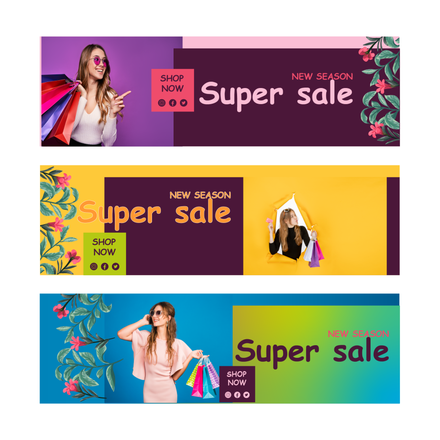 Professional posters, banners, flyers 