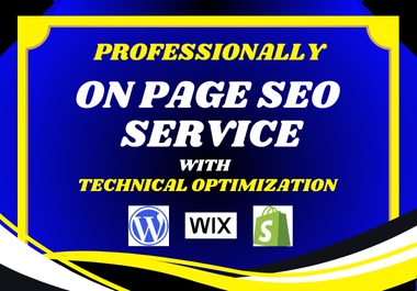 For website ranking, I'll perform expert WordPress on-page SEO