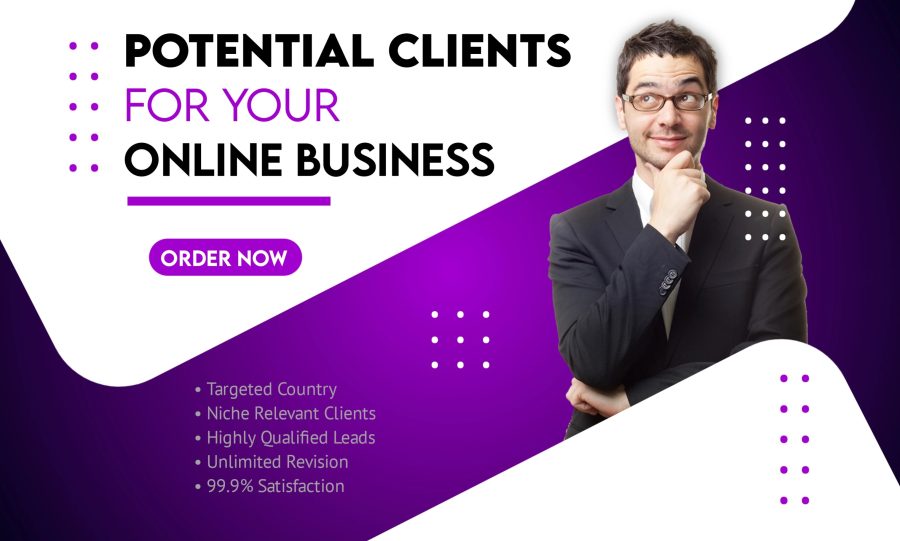 Find potential clients for your online Services, clients outreach