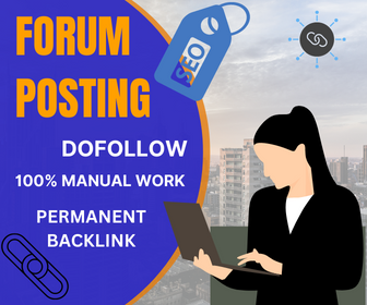 I will provide 70 forum posting fully white had method technique