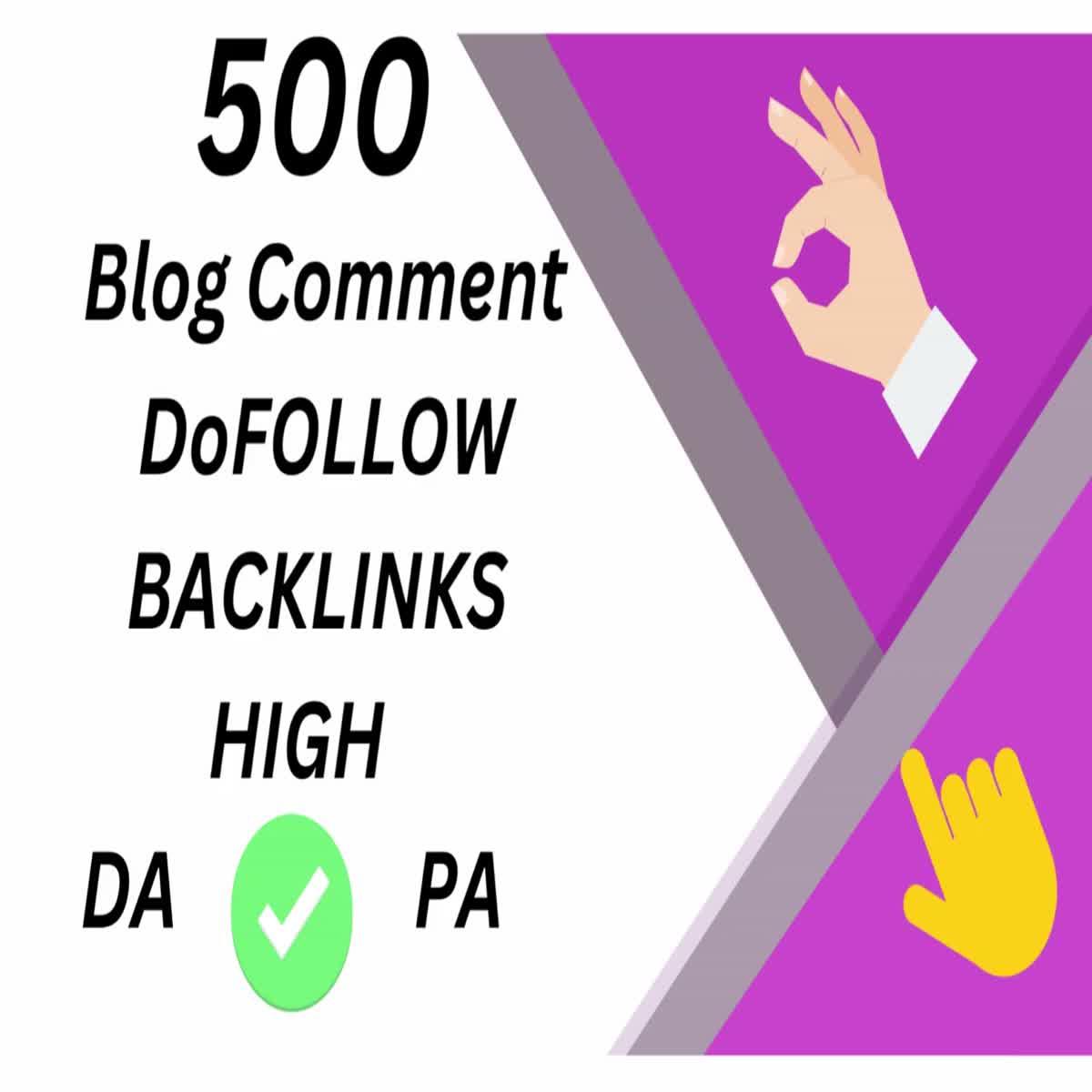 Buy 2 Get 1 Free Create 500 Dofollow Unique Domain Blog Comments Backlinks 