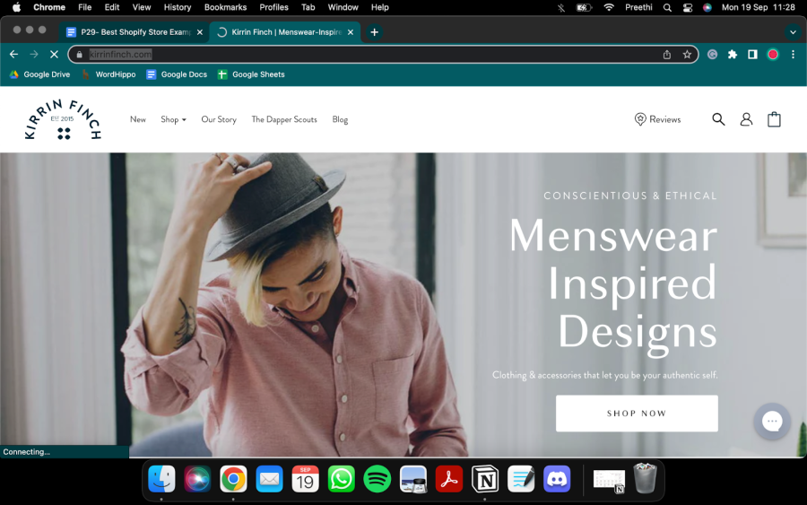 I will create one product shopify store