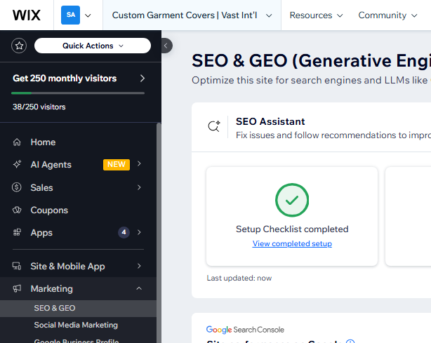 Wix on page seo and optimize your wix website 