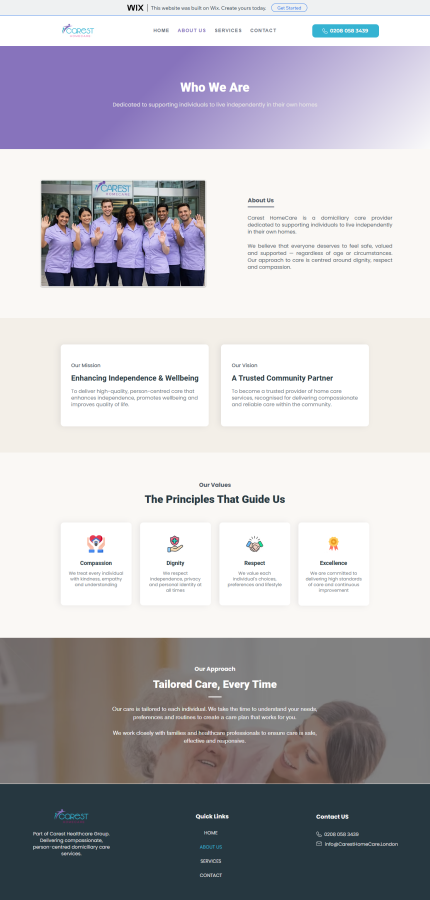 Design & develop Wix website with free Wix hosting plan 