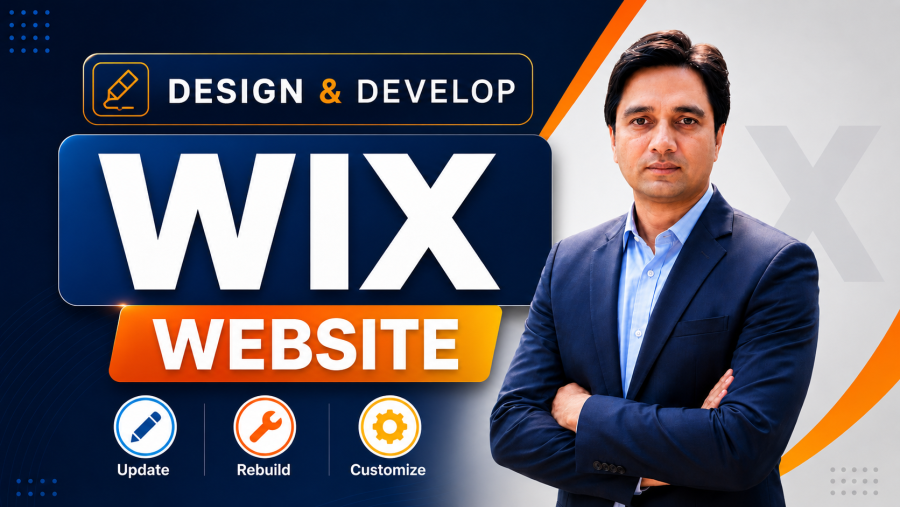 I Can Design, Develop Wix Website, Fully Responsive Website