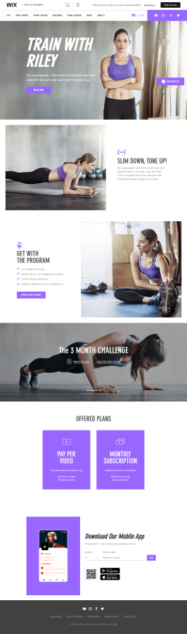 Design & develop Wix website with free Wix hosting plan 