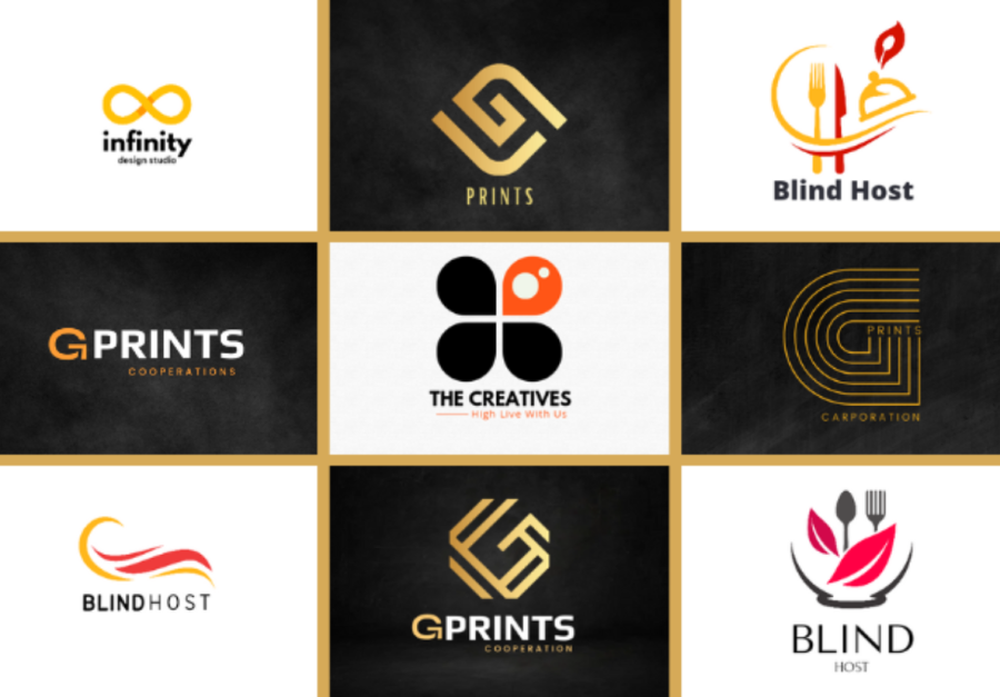 3 creative and modern logo design for your business in just 24 hours 
