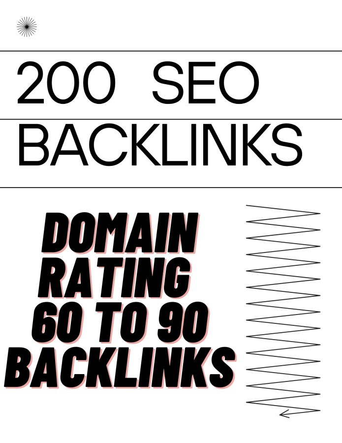 Build 200 HIGH DOMAIN RATING Backlinks