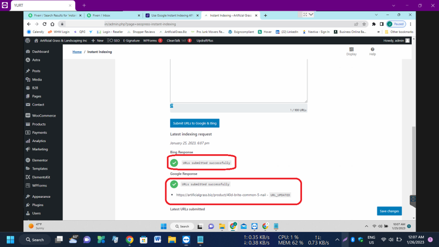 I will setup Instant Google Indexing API via SEOpress for WordPress