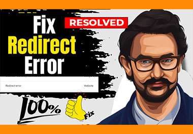 Fix redirect error in google search console page indexing issues,technical SEO
