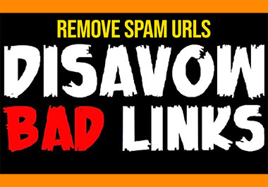 I will remove all Spammy URLS(Google Disavow Tool)