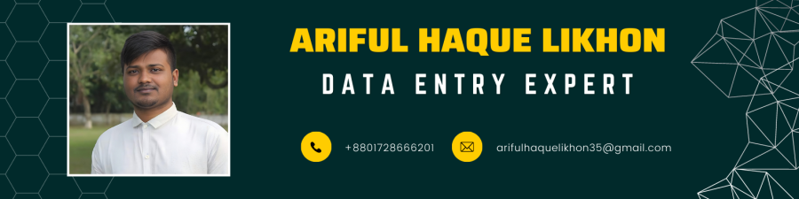 I will do data entry, copy paste, web research and product listing