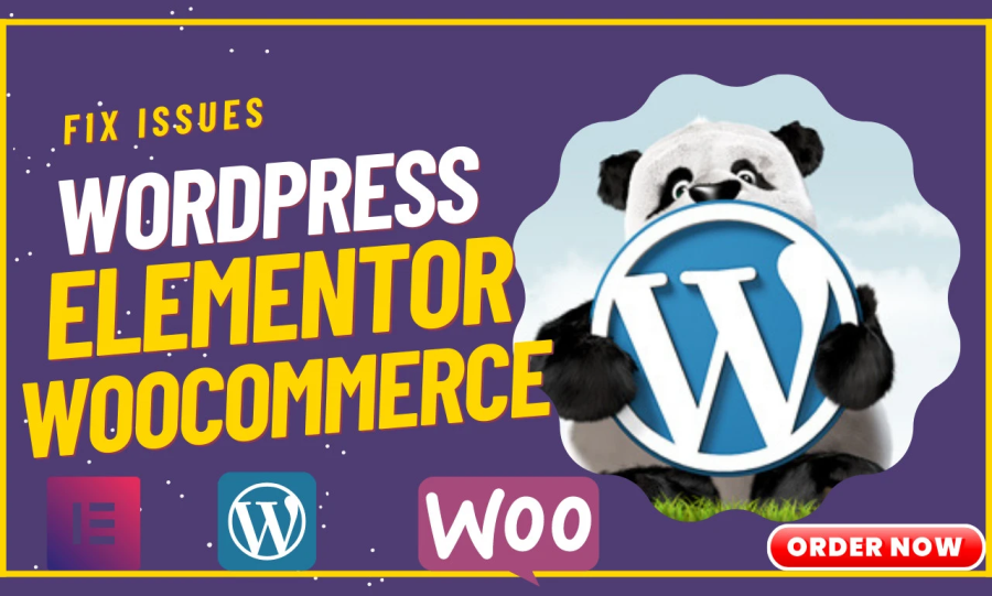 I will fix elementor, woocommerce and wordpress issues, errors and bugs