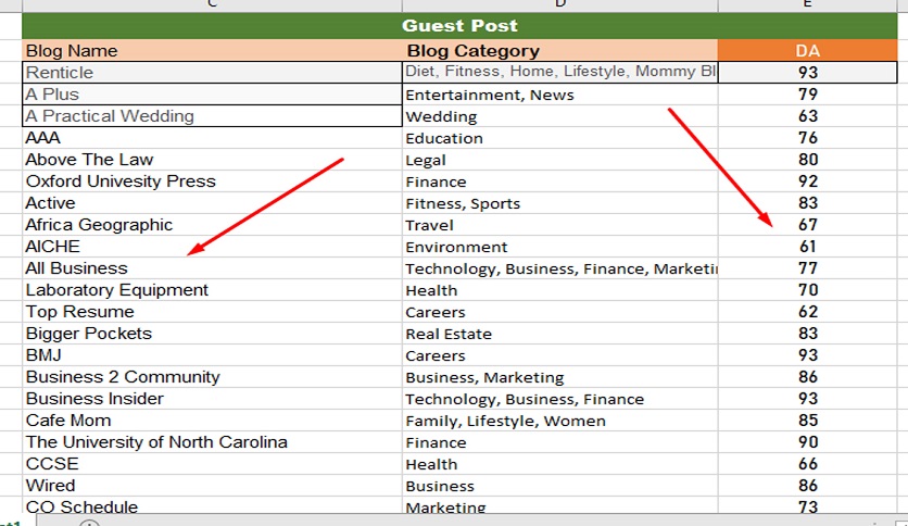 Monthly off page SEO high authority backlinks for google top ranking