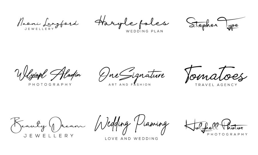 I will do calligraphy, script, typography, handwritten signature logo 