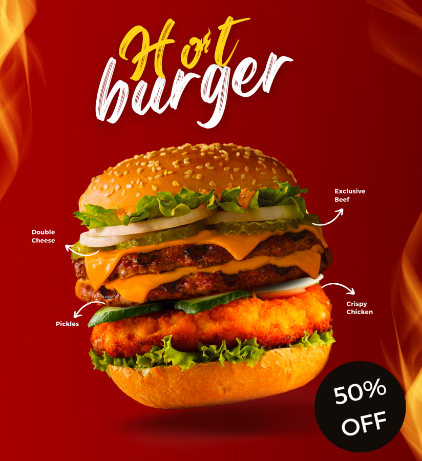 I will design, banner, brochures, book cover, restaurant menu, flyer, poster