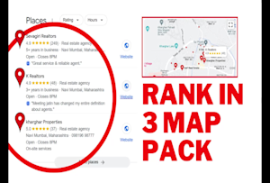 We will create 600 Google Map Citations to Rank your GMB for Local SEO.