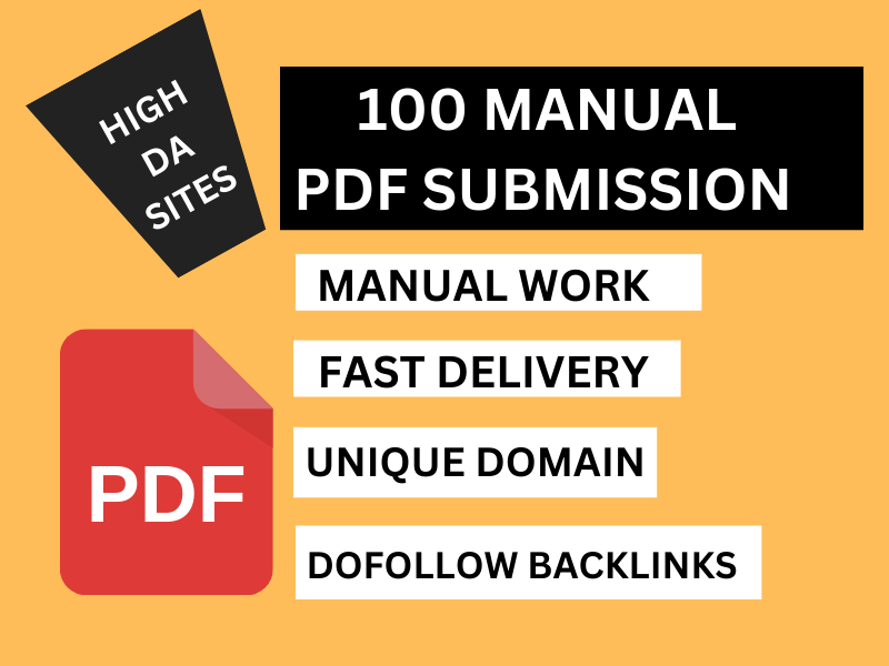 You will get 100 pdf documents sharing fully manual method 