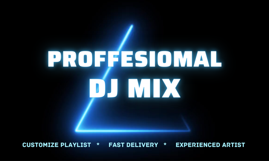 I will create a professional DJ mix for you 