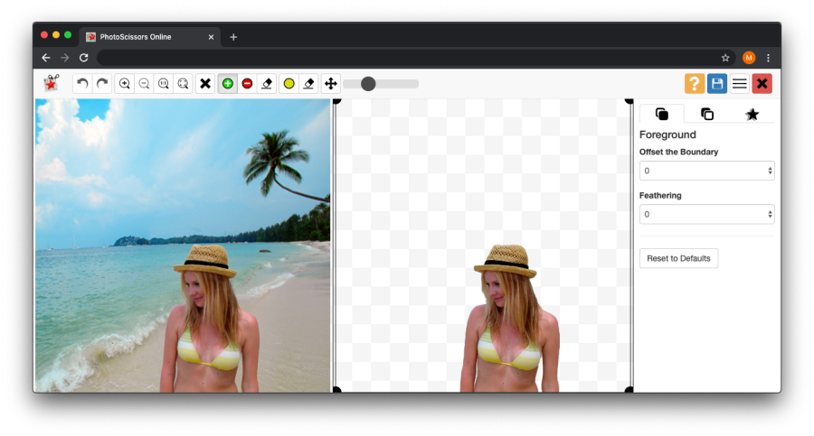 Remove background in any pictures 