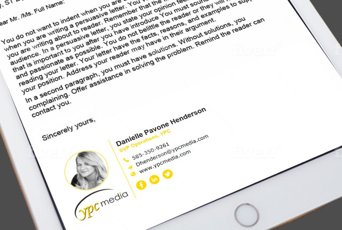 clickable HTML email signature for gmail,outlook, yahoo mail