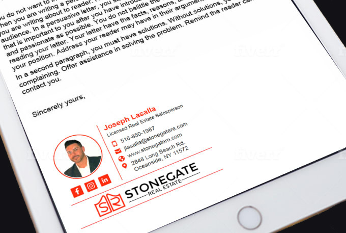 clickable HTML email signature for gmail,outlook, yahoo mail
