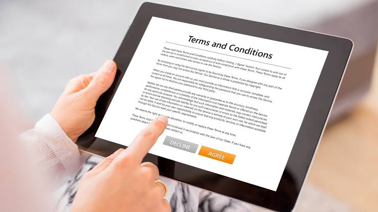 Terms and conditions generator software 