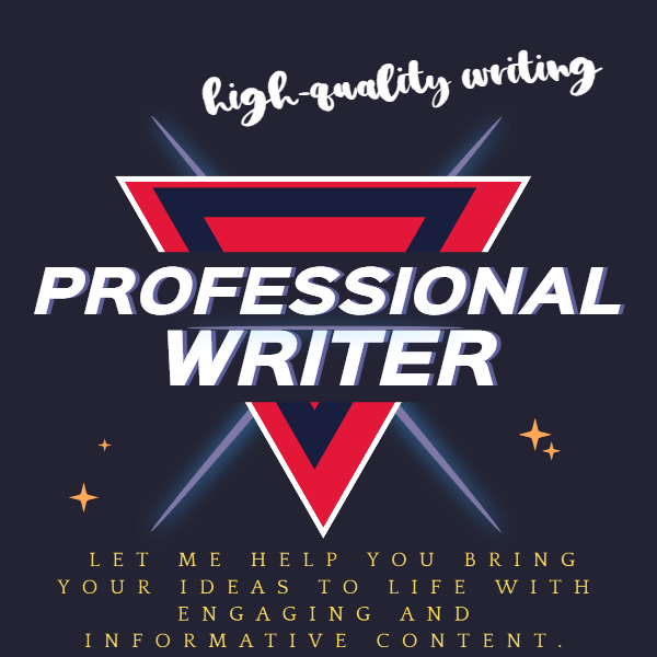 I will write professional ebooks with quality and unique content