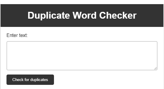Latest WORD CHECKER 2023 IN HTML SCRIPT