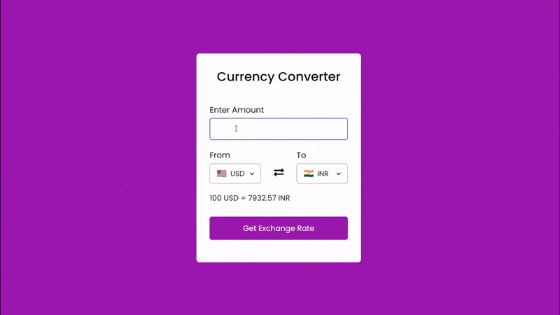 Simple way to convert USD to INR script in HTML