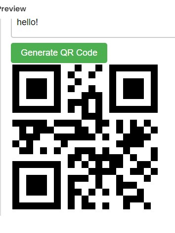 TEXT TO QR CODE GENERATOR SCRIPT IN HTML
