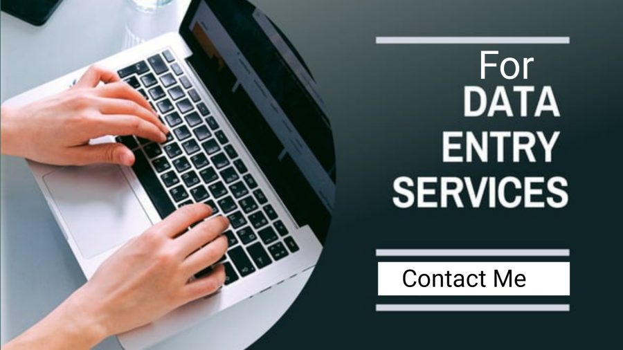 Contact for a professional data entry 