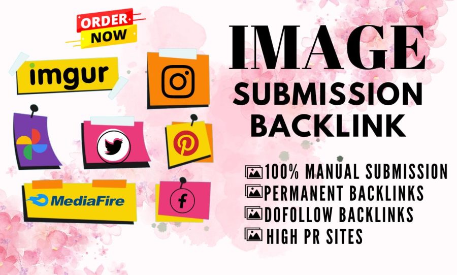 I will do 50 High Authority Image Submission Backlinks on high DA,PA sites