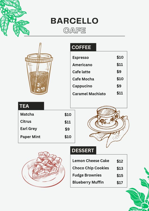 I will Create Professional food menu for Restaurant, Caf&eacute; And Bar