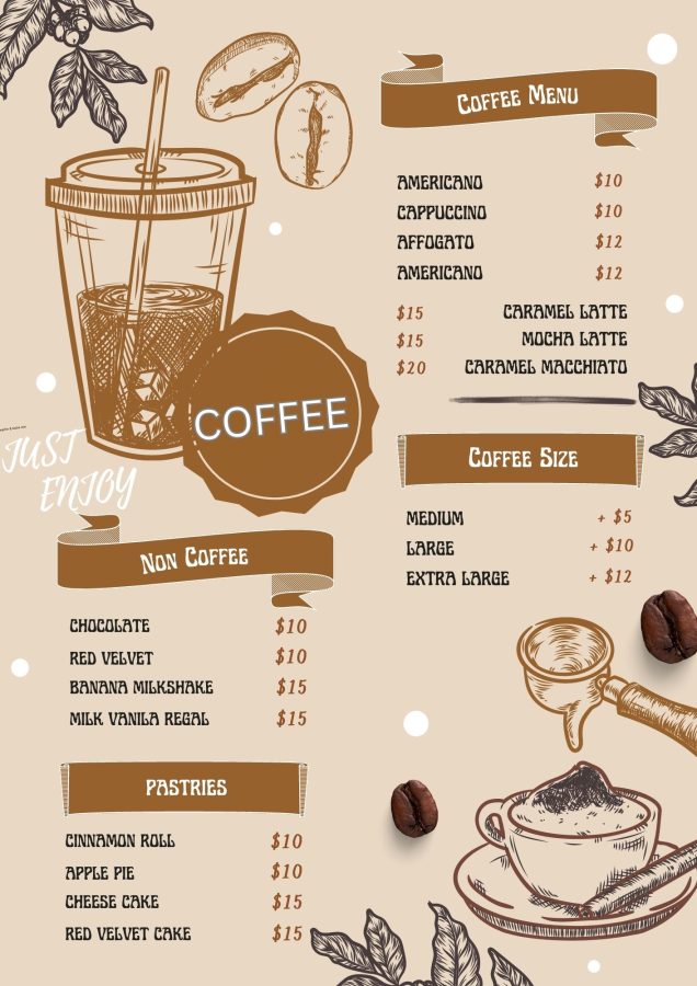 I will Create Professional food menu for Restaurant, Caf&eacute; And Bar