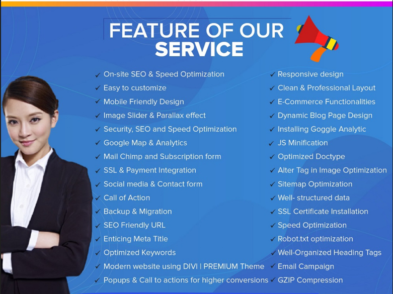Create Professional and Eye-Catching WordPress Website