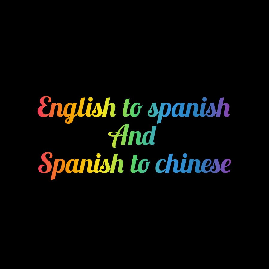 I will translate english to spanish, spanish to english