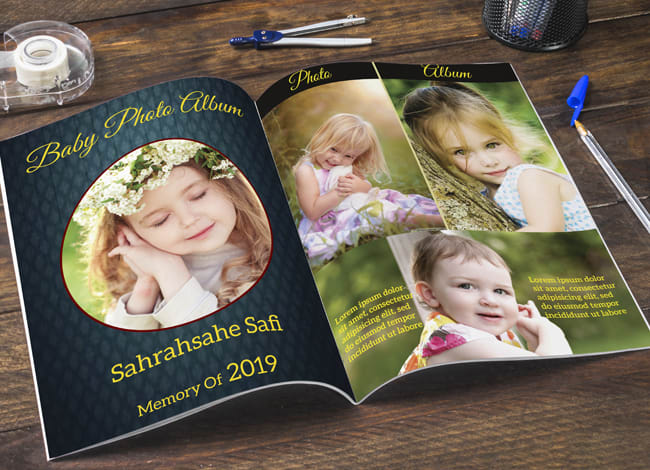 I will do photo book, wedding, family, birthday, special memories or any album design
