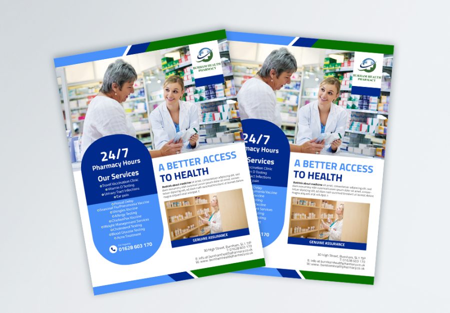 Design professional flyer or brochure for your business
